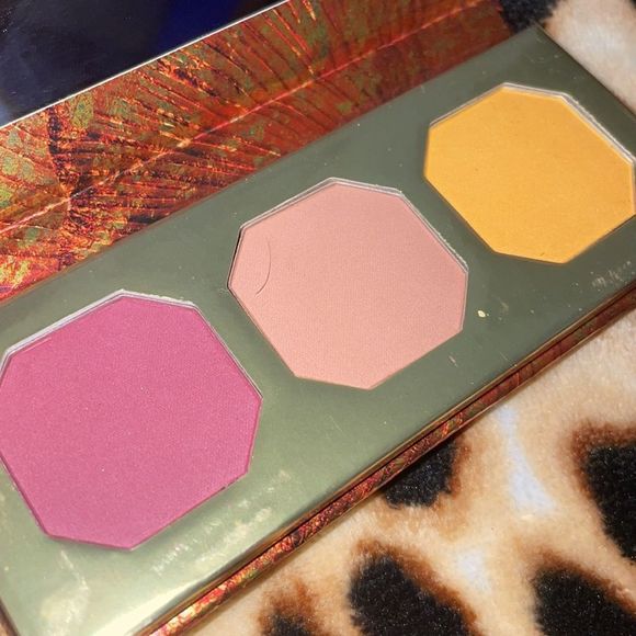 •BH COSMETICS• NWT BH COSMETICS X DOJA CAT FLORA PEONY POWDER BLUSH TRIO - Picture 4 of 6